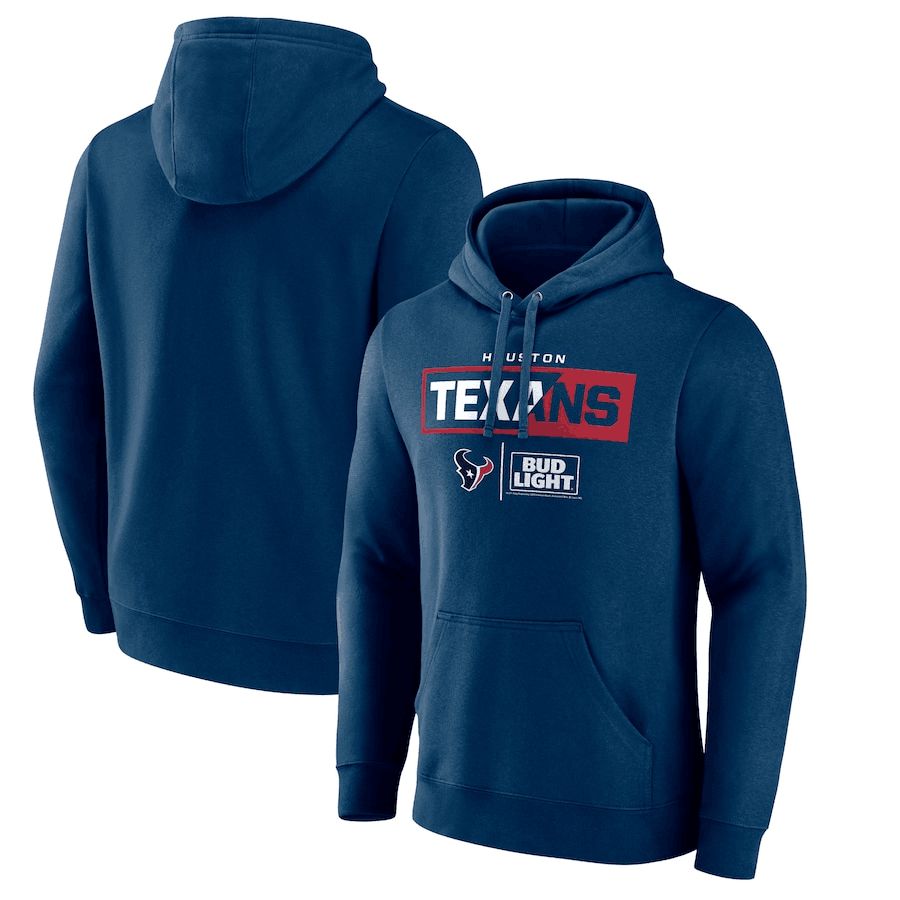 Men 2023 NFL Houston Texans blue Sweatshirt style 2->arizona cardinals->NFL Jersey